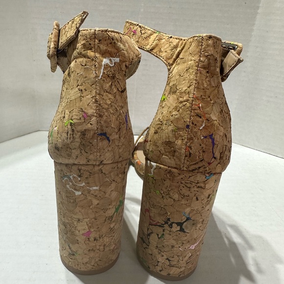 Mix no.6 cork high heels ladies 6.5M - Picture 7 of 7